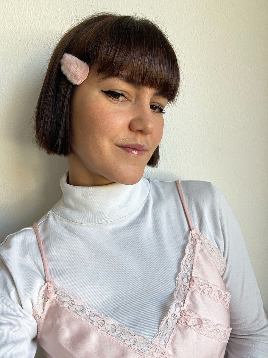 Fur Pink Clip - immagine 3