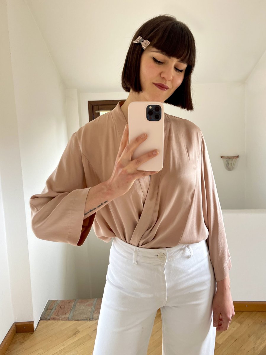 Mini Fiocchetto Pitone Jeanne - immagine 2