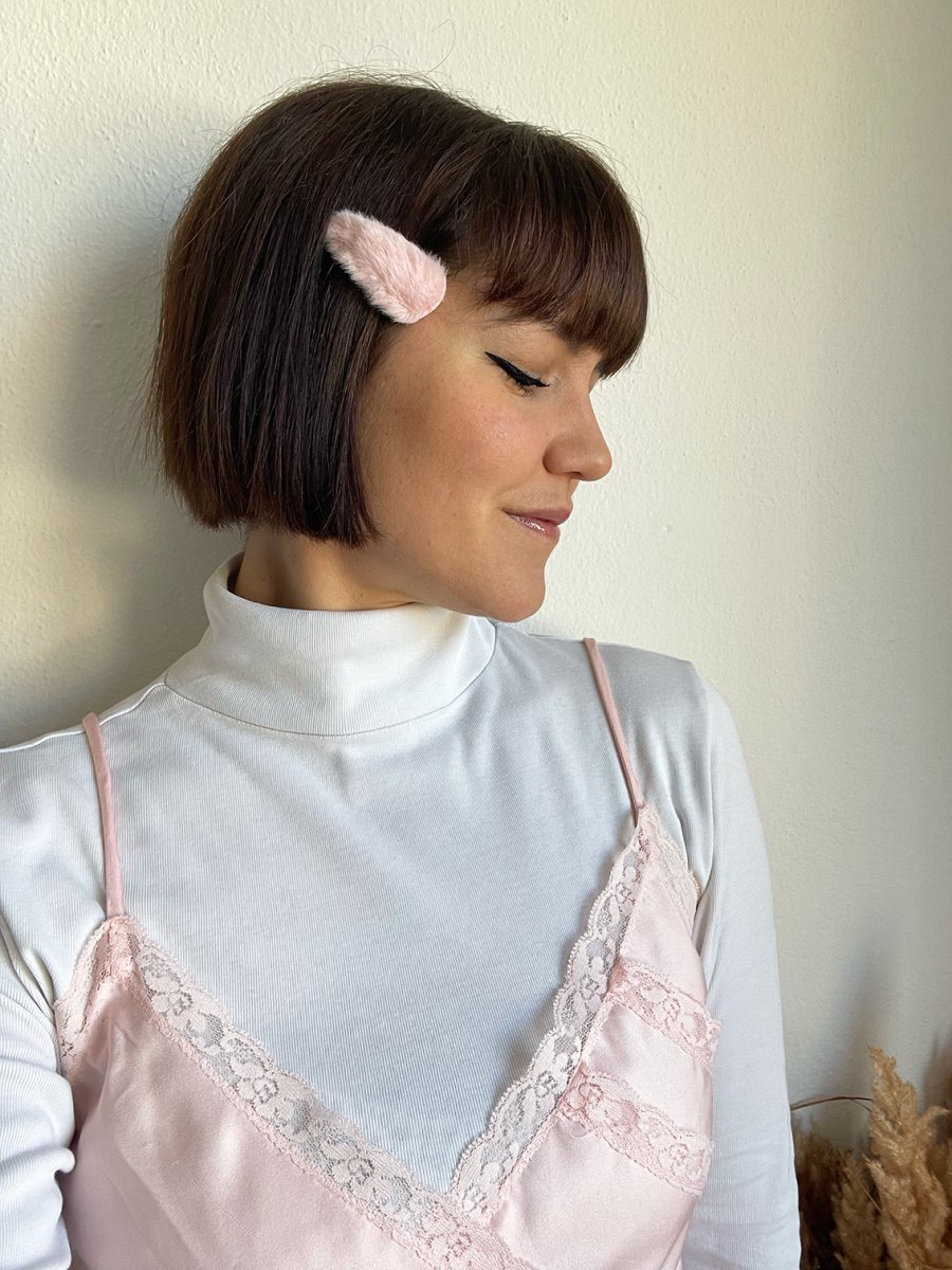 Fur Pink Clip - immagine 2