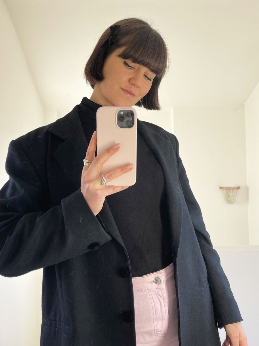 Mini Fiocchetto Caroline (Nero) - immagine 2