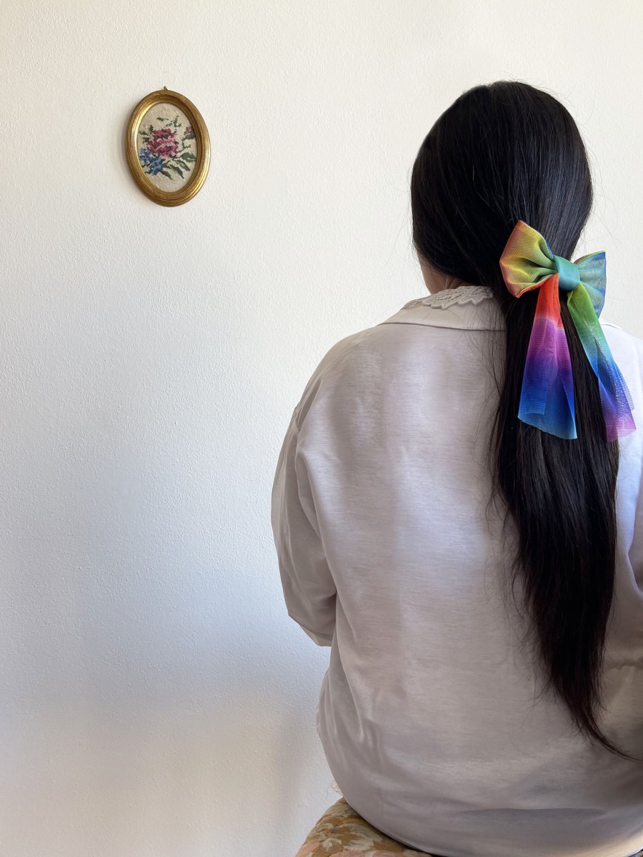 Fiocco Per Capelli Rainbow - immagine 4