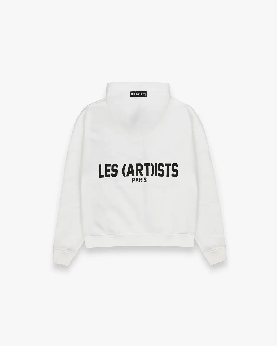 LES (ART)ISTS - Hoodie Logo Essential White - immagine 3