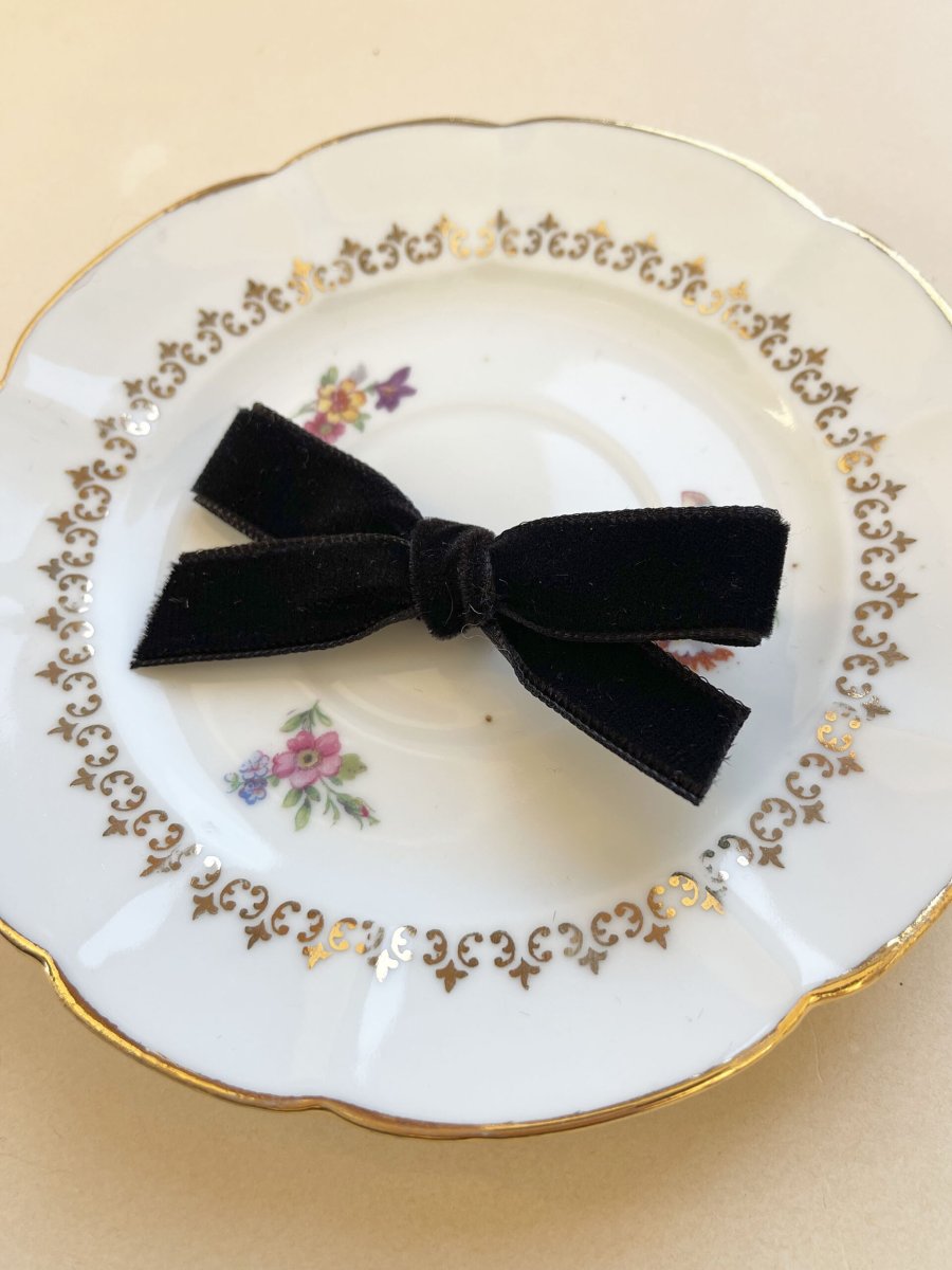 Mini Fiocchetto Caroline (Nero) - immagine 4