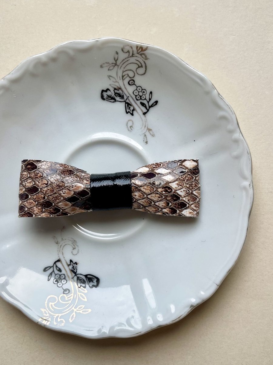 Mini Fiocchetto Pitone Jeanne - immagine 4