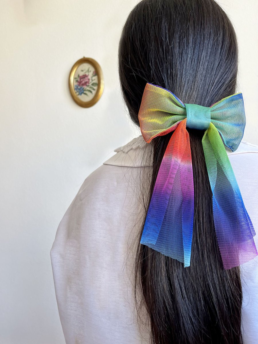 Fiocco Per Capelli Rainbow - immagine 2