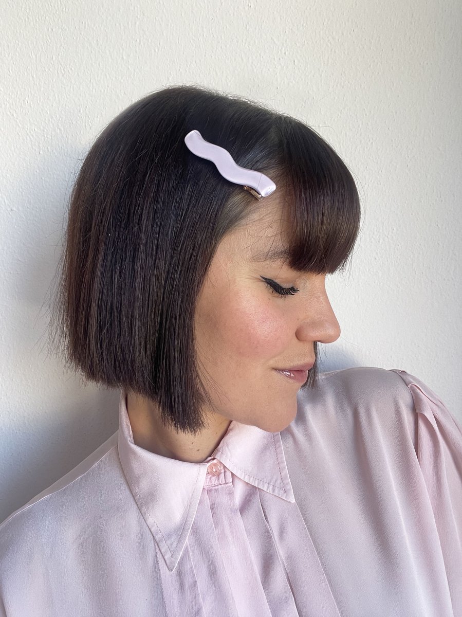 Pink Glossy Wave Clip - immagine 2