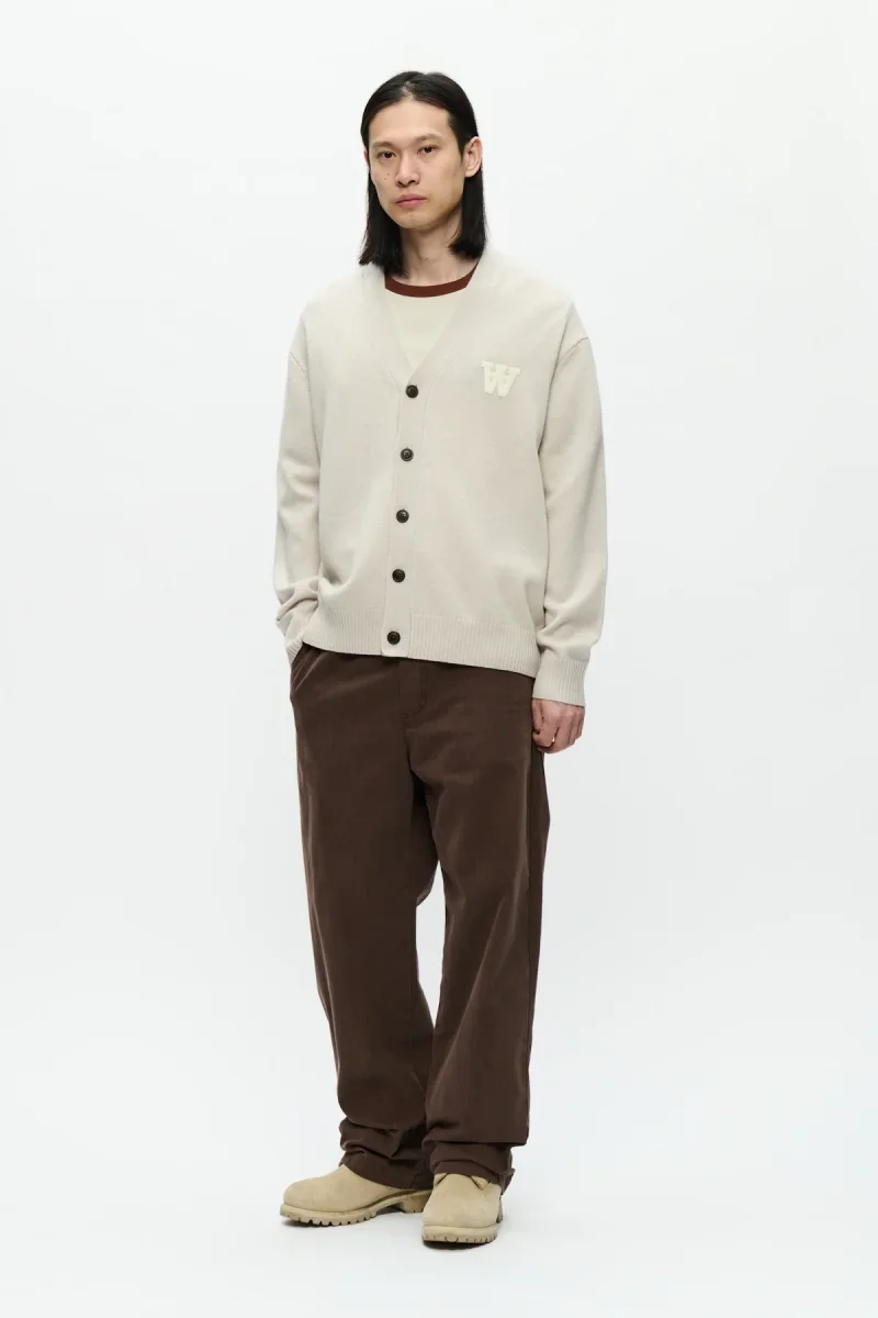 DOUBLE A BY W.W. MEN WWTay Cardigan Moonstruck - immagine 4