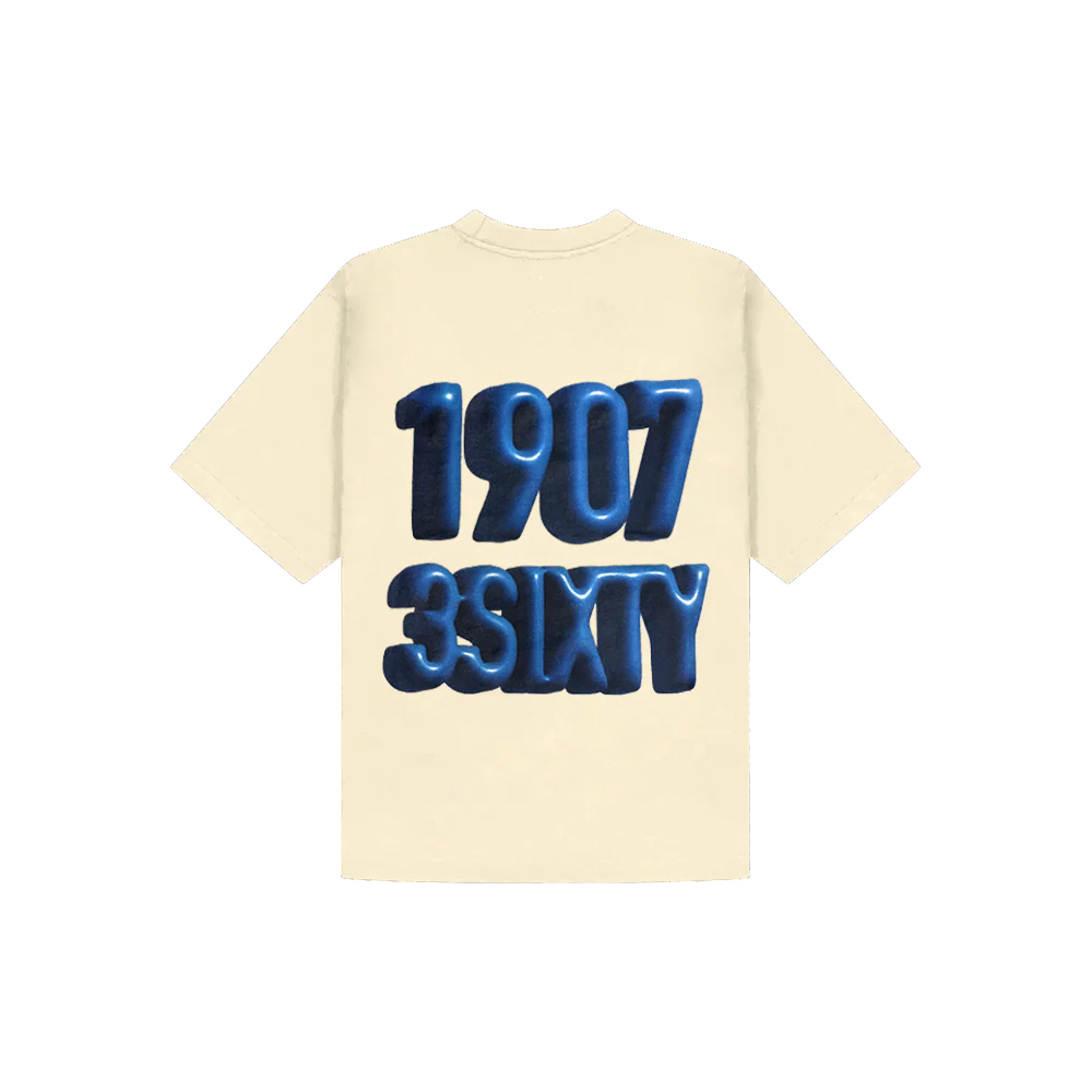3sixty Como 1907 Tee - Cream - immagine 2
