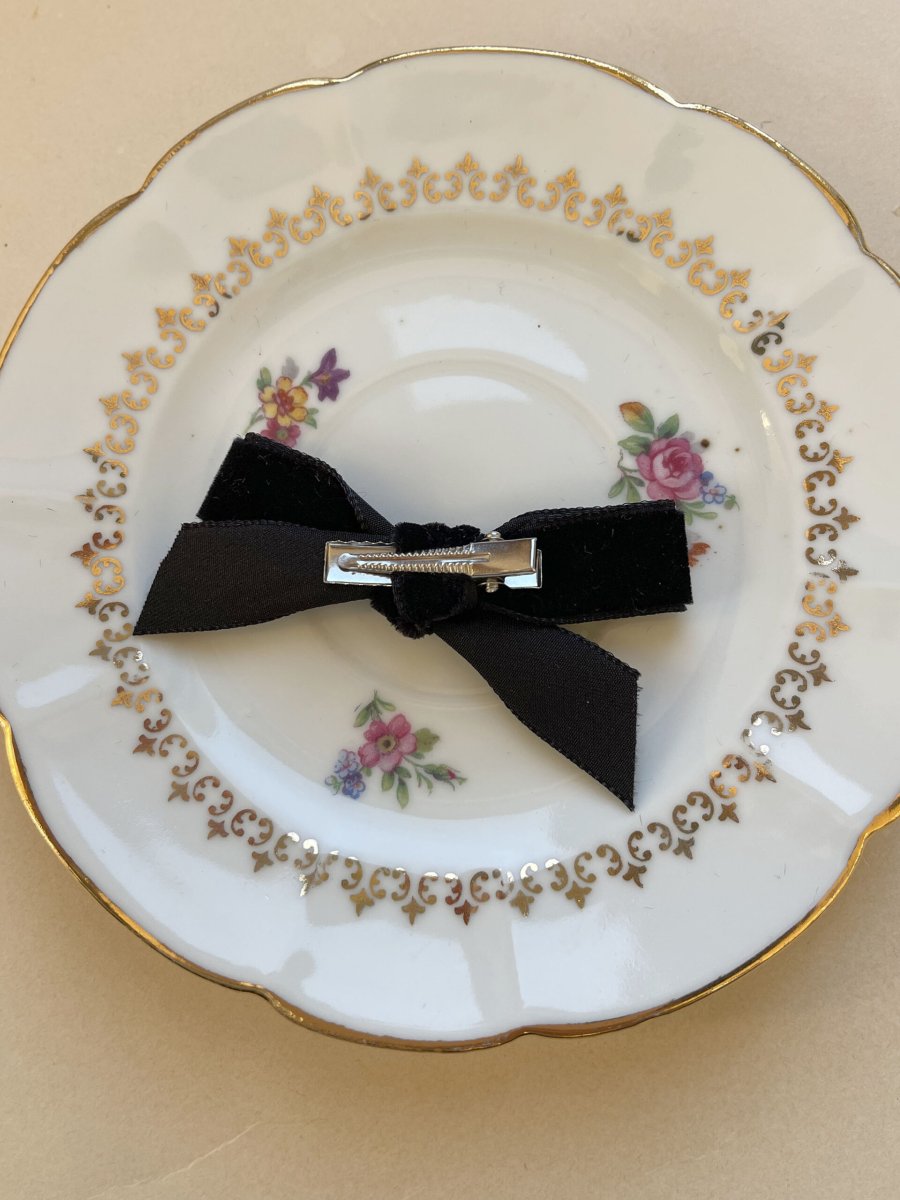 Mini Fiocchetto Caroline (Nero) - immagine 5