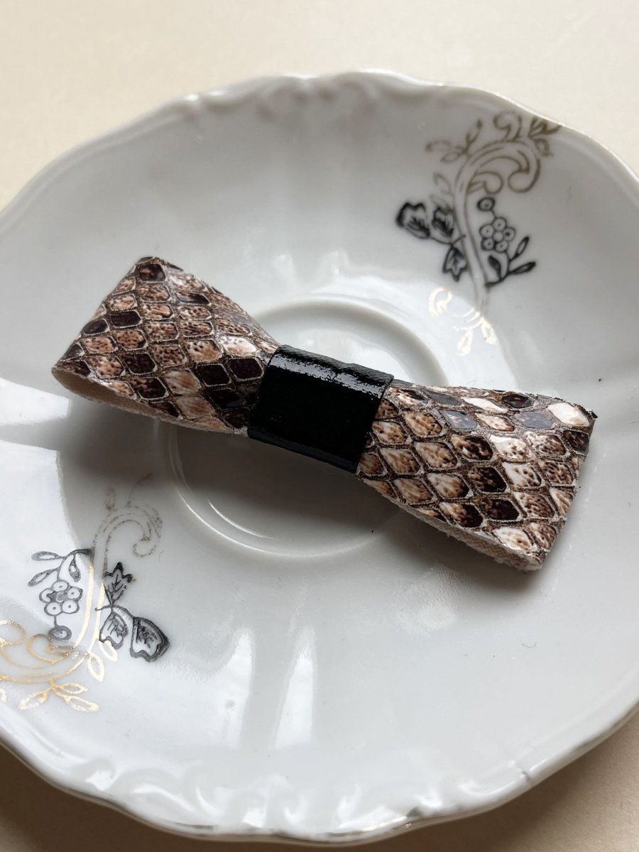 Mini Fiocchetto Pitone Jeanne - immagine 5