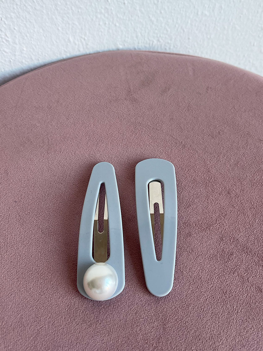 Grey Pearl Clip - immagine 4