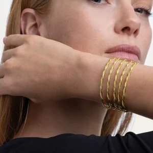 Bracciale Fascia 5 Linee Torchon