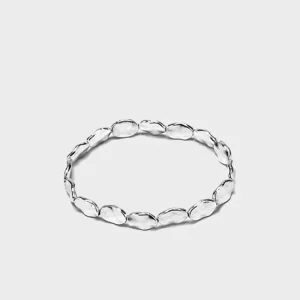 Bracciale Elastico Ovali Fini Battuti