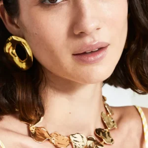 COLLANA GIROCOLLO LAVORATA ORO