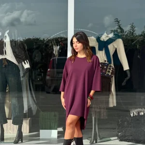 Maxi abito asimmetrico