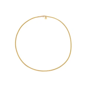 Collana lina lunga flat acc inos.oro