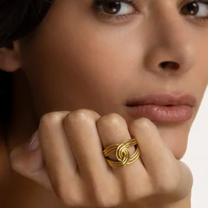 Anello Fascia Intreccio