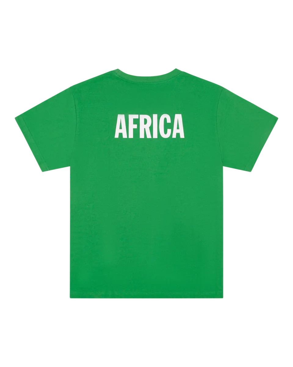 Denim Tears - Blood Black Africa Tee Green - immagine 3