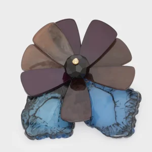 SPILLA SHAY OVERSIZE IN RESINA BLU