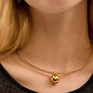 COLLANA GIROCOLLO ELASTICA ACC.INO. ORO