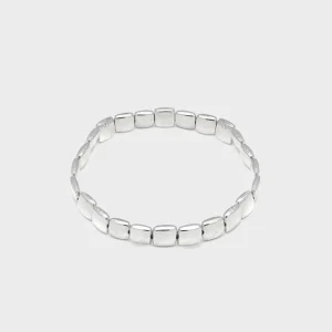 Bracciale Elastico Cubi Piatti