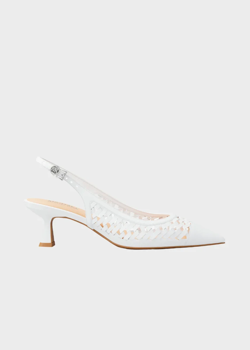 Décolleté intrecciato con tacco 4,5 cm - immagine 2