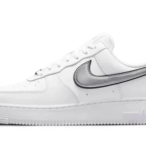 Nike Air Force 1 Low Essential White Metallic Silver