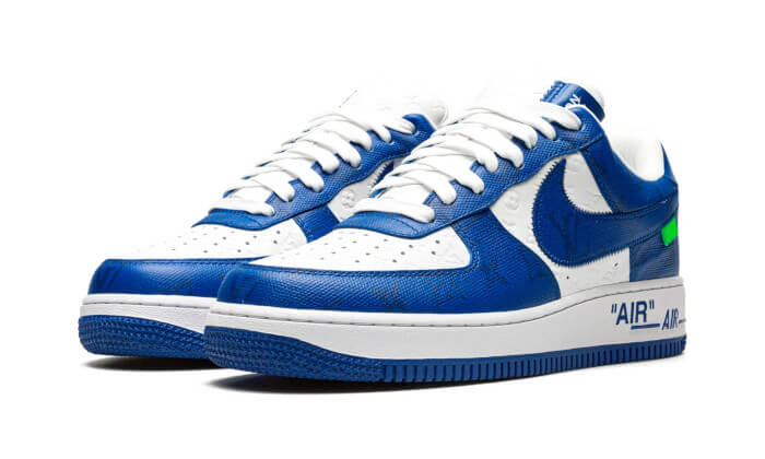 Nike Air Force 1 Low Louis Vuitton White Royal - immagine 3