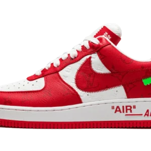 Nike Air Force 1 Low Louis Vuitton White Red
