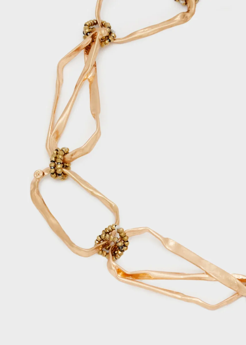 COLLANA RIVER CATENA CON PIETRE - immagine 4