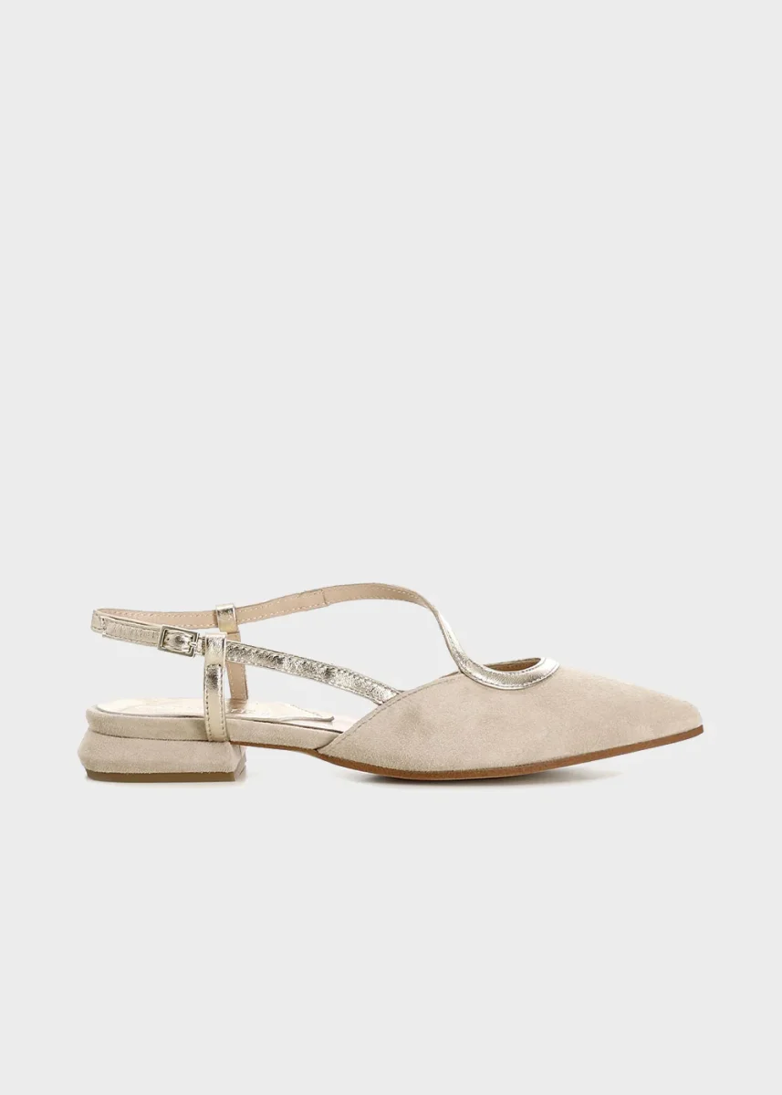 Ballerine in camoscio - immagine 2