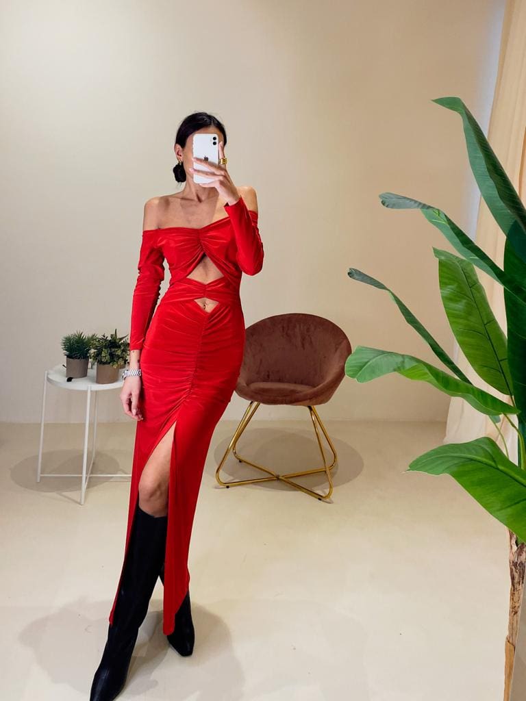 Abito Cut-Out Lungo - immagine 5