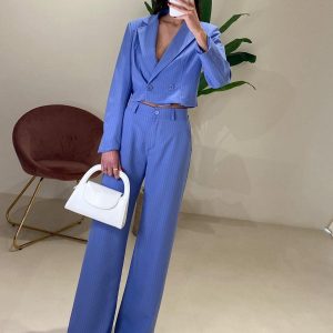 Blazer Crop Rosamary