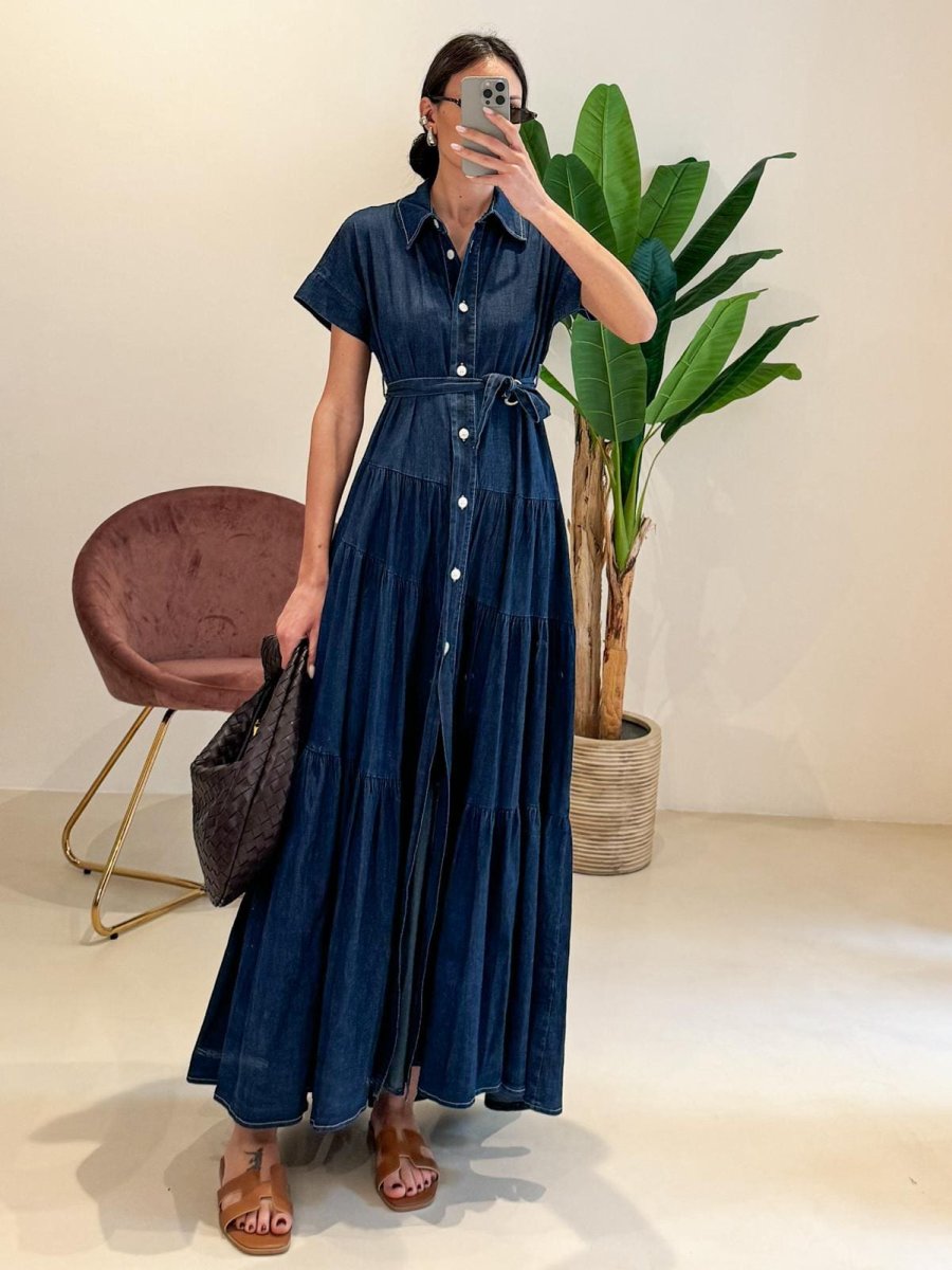 Abito Denim Chemisiere - immagine 3