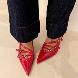 Slingback red