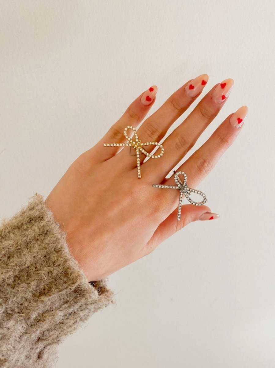 Anello Fiocco Brillanti - immagine 3