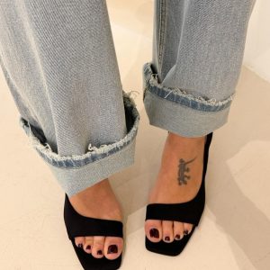 Sandalo Black Asimmetrico