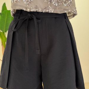 Bermuda Black Laccetto