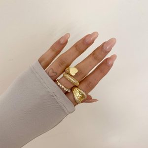 Anellini Gold regolabili