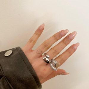 Anellini silver regolabili