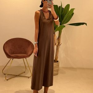 Abito Susy Mix cioccolato