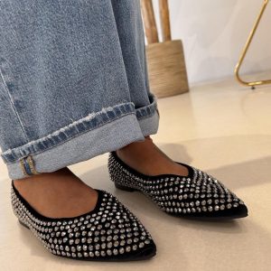 Ballerina brillantino nera