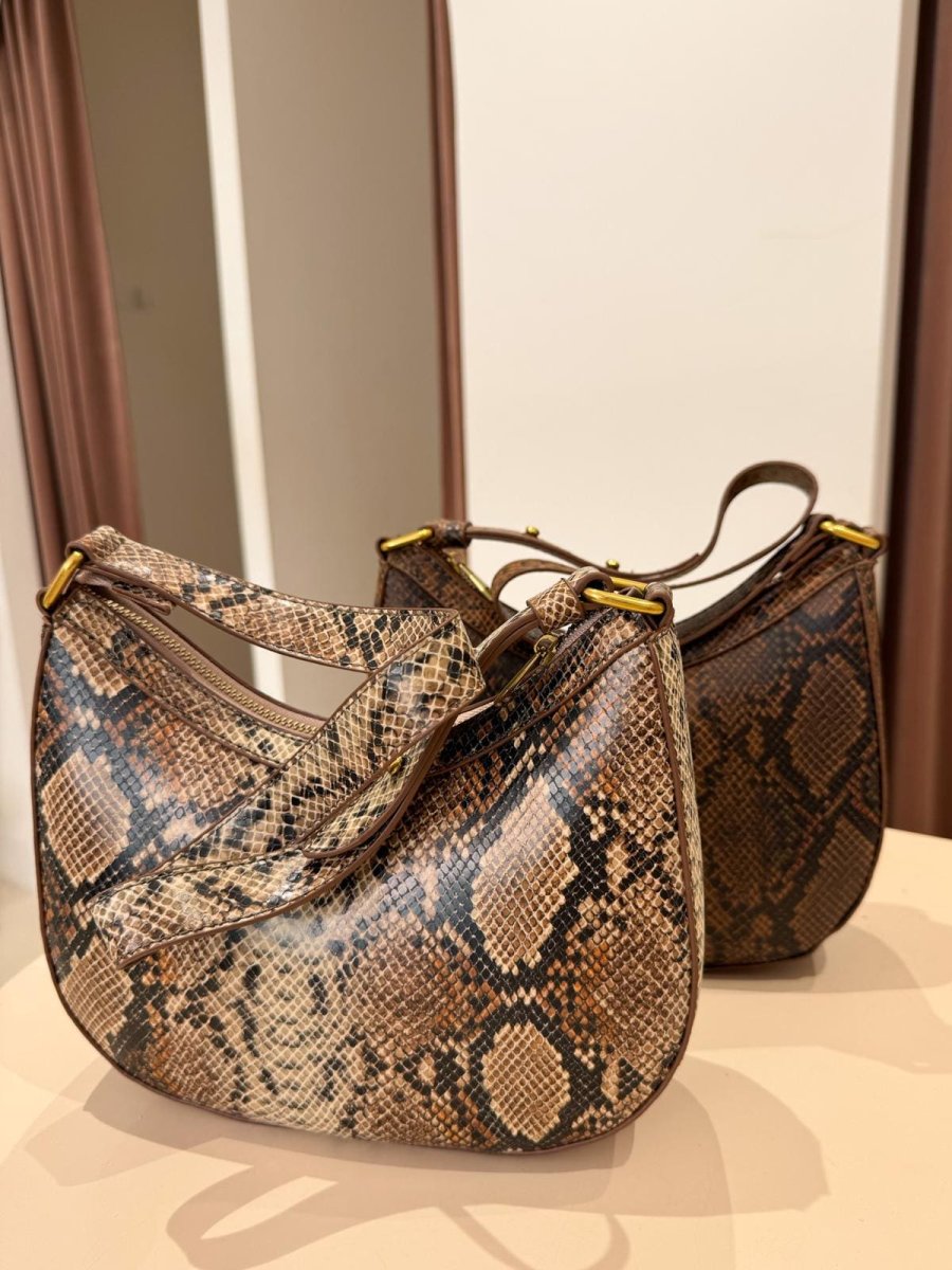 Bag mezzaluna Snake