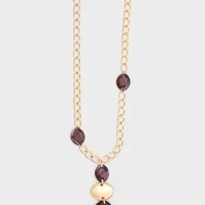 Collana Glaze pendente in resina