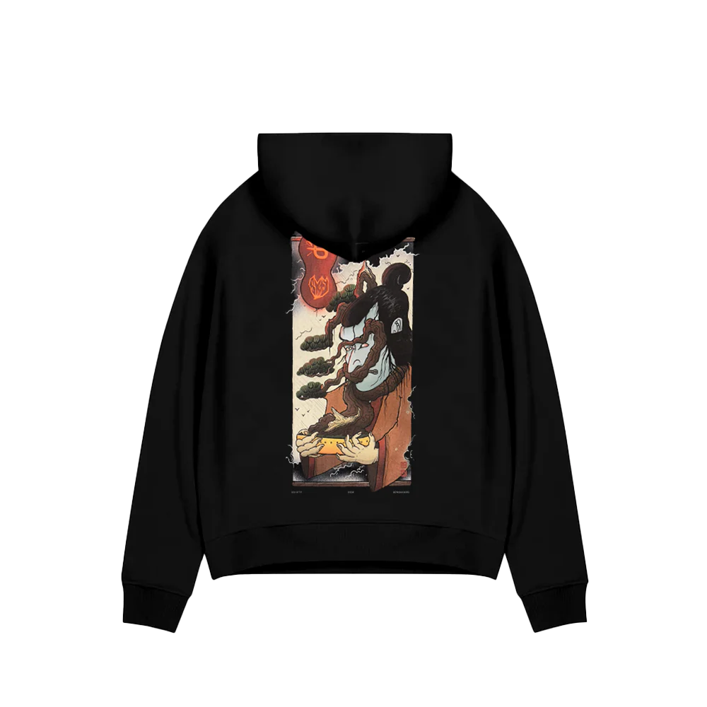 3SIXTY x Bonsaigers Hood - Black - immagine 2