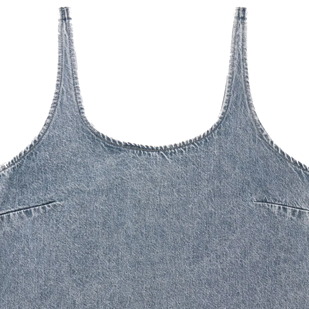 Edwin W Ivy Dress - Blue light wash - immagine 5