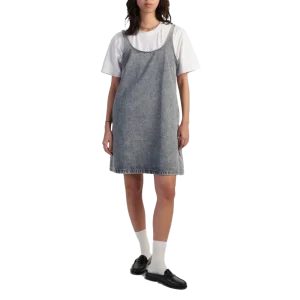 Edwin W Ivy Dress - Blue light wash