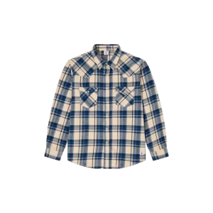 Edwin Western Shirt - Navy/Blue