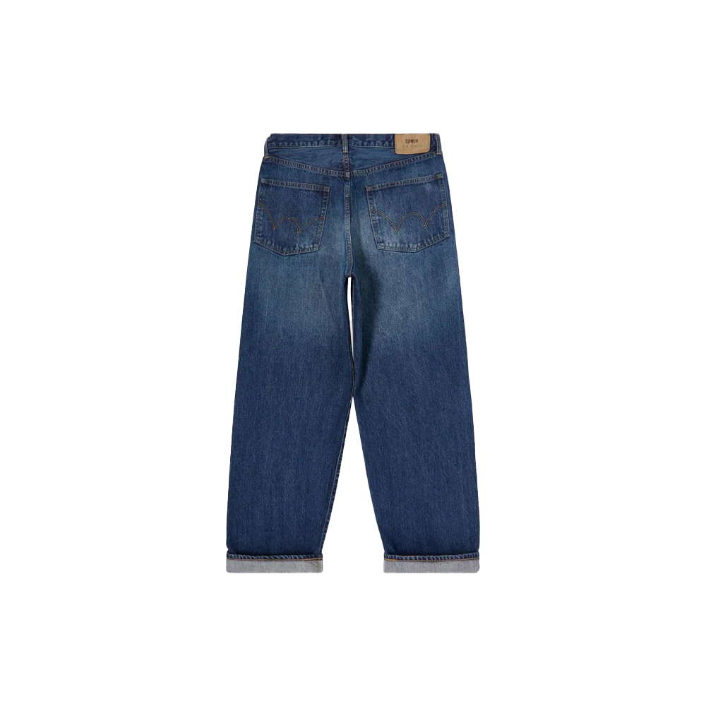 Edwin Wide Pant - Blue Dark Used - immagine 3