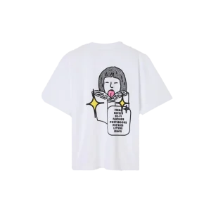 Edwin Love in the Books T-shirt - White